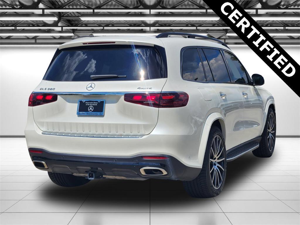 used 2024 Mercedes-Benz GLS 580 car, priced at $77,498