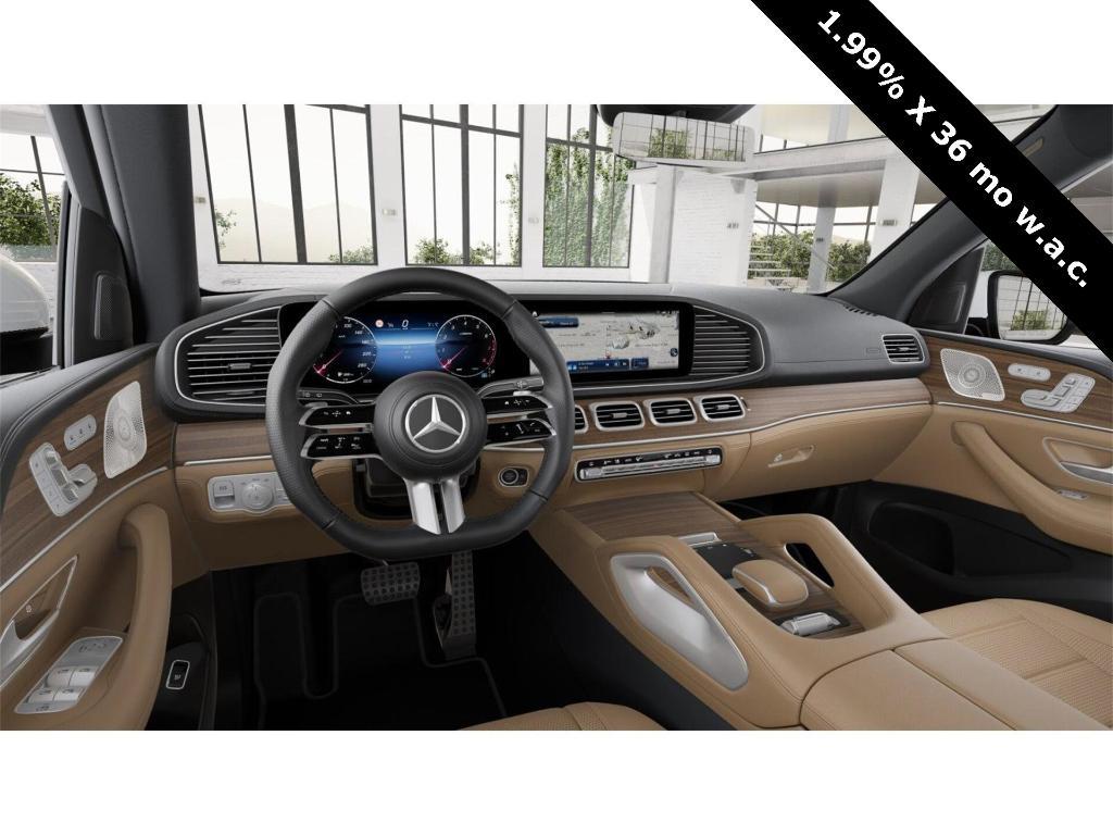 new 2025 Mercedes-Benz GLS 580 car, priced at $121,025