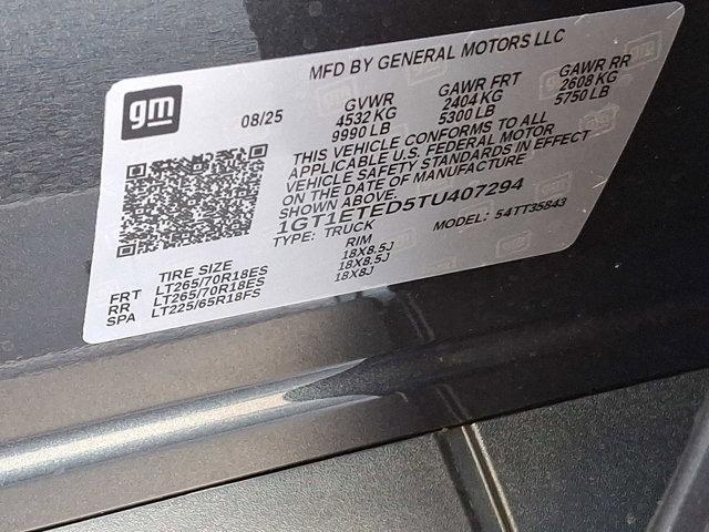 new 2026 GMC Sierra EV car, priced at $74,254