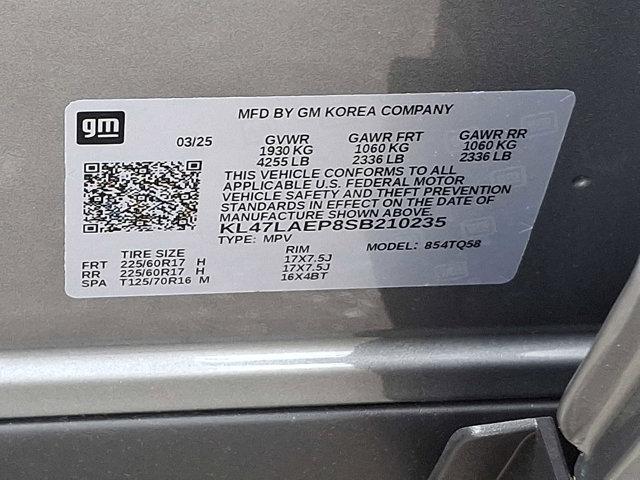new 2025 Buick Envista car, priced at $27,655