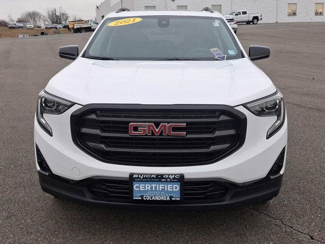 used 2021 GMC Terrain car, priced at $27,592