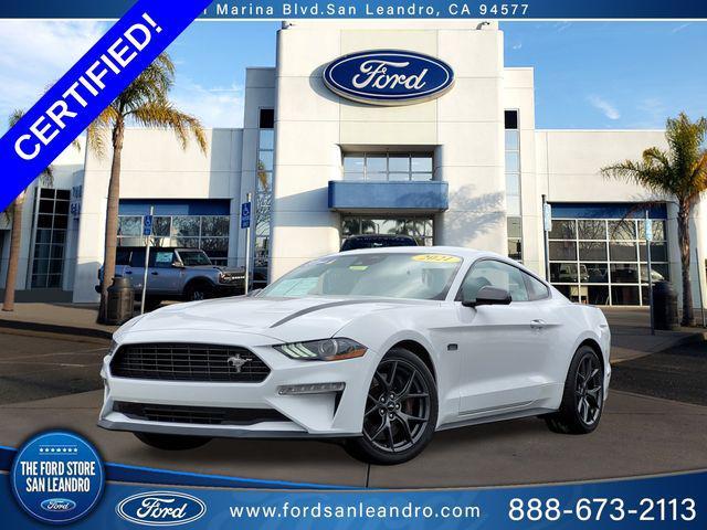 used 2021 Ford Mustang car, priced at $27,900