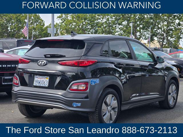 used 2021 Hyundai Kona EV car, priced at $18,900