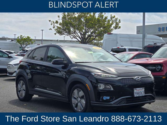 used 2021 Hyundai Kona EV car, priced at $18,900