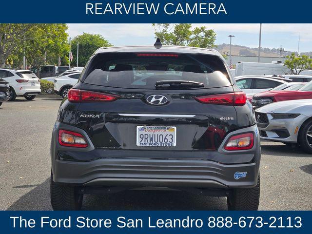 used 2021 Hyundai Kona EV car, priced at $18,900