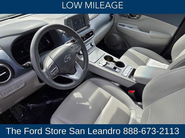 used 2021 Hyundai Kona EV car, priced at $18,900