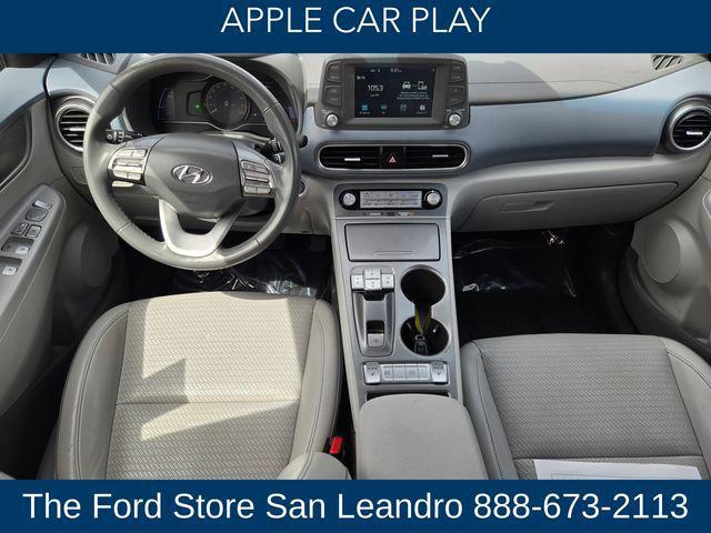 used 2021 Hyundai Kona EV car, priced at $18,900