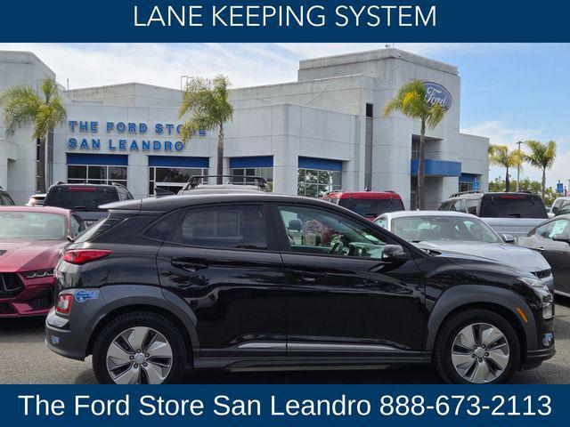 used 2021 Hyundai Kona EV car, priced at $18,900