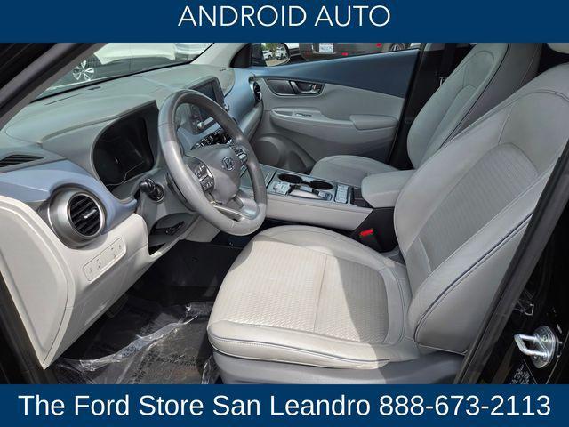 used 2021 Hyundai Kona EV car, priced at $18,900