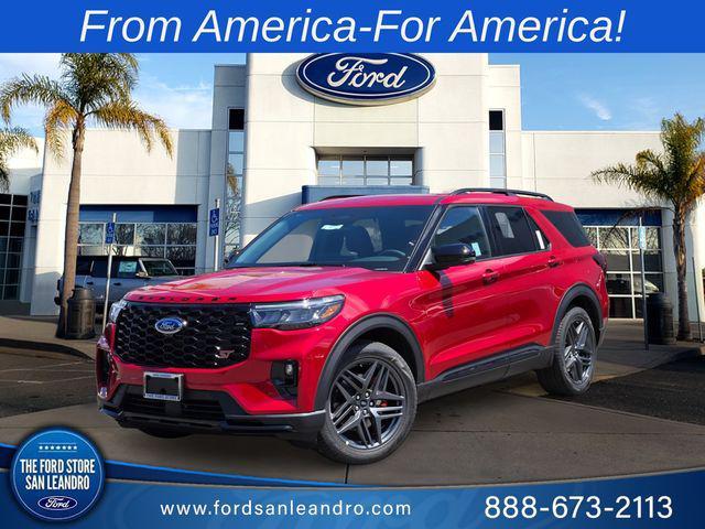 new 2025 Ford Explorer car, priced at $57,696