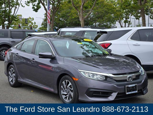 used 2016 Honda Civic car, priced at $14,900