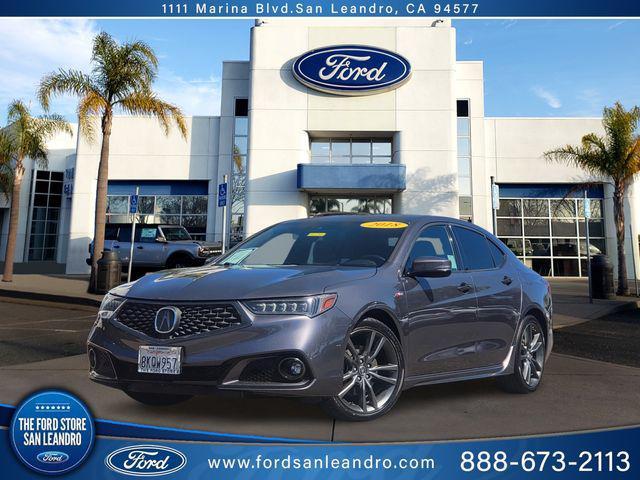 used 2018 Acura TLX car, priced at $20,250