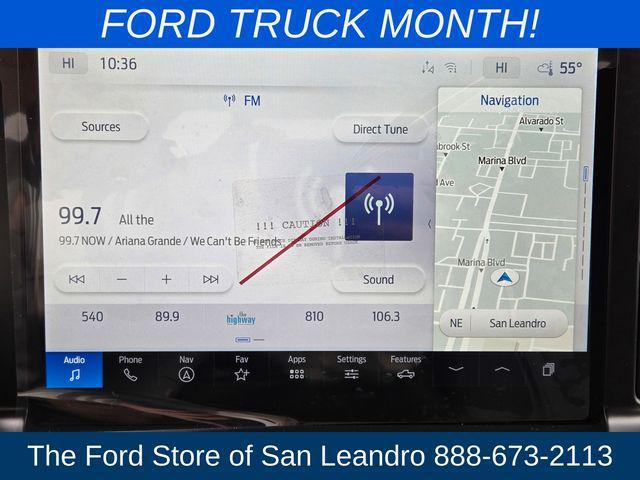 new 2025 Ford F-150 car, priced at $57,700