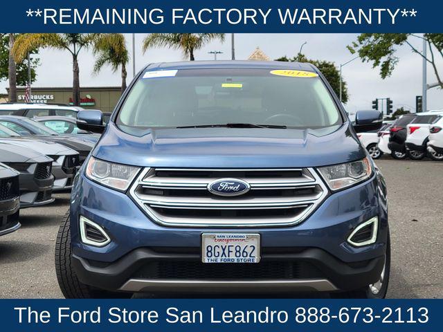 used 2018 Ford Edge car, priced at $13,900