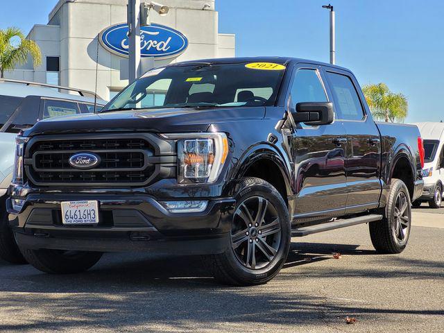 used 2021 Ford F-150 car, priced at $45,250