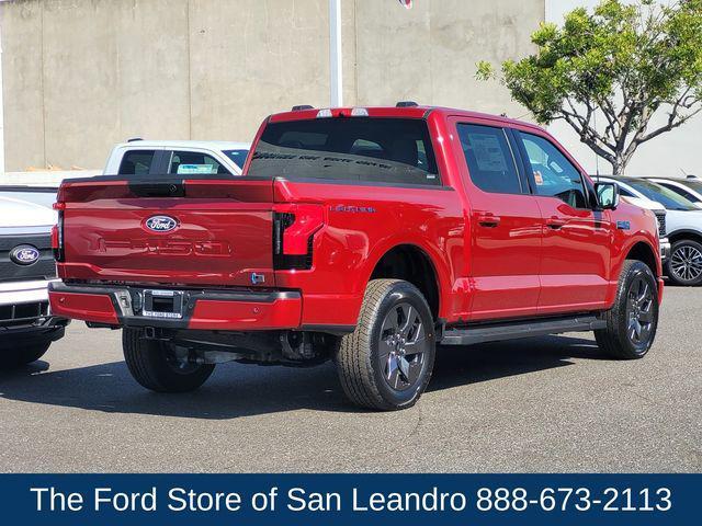 new 2025 Ford F-150 Lightning car, priced at $58,425
