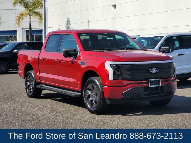 new 2025 Ford F-150 Lightning car, priced at $58,425