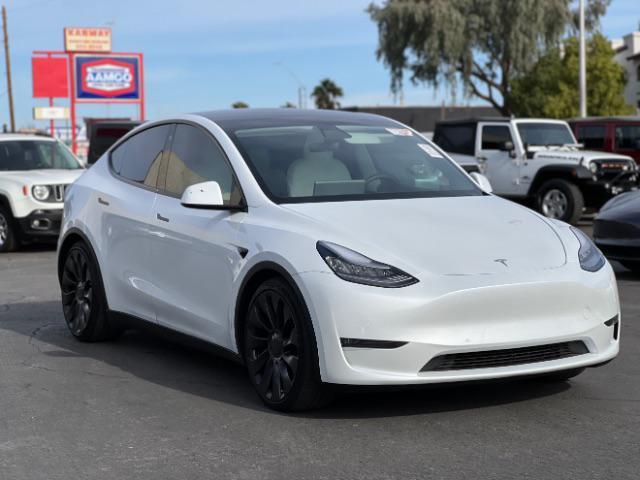 used 2020 Tesla Model Y car, priced at $27,995