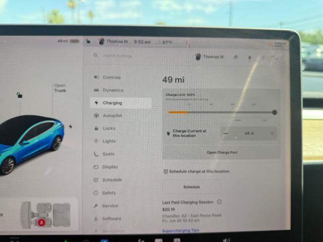 used 2020 Tesla Model 3 car, priced at $18,995