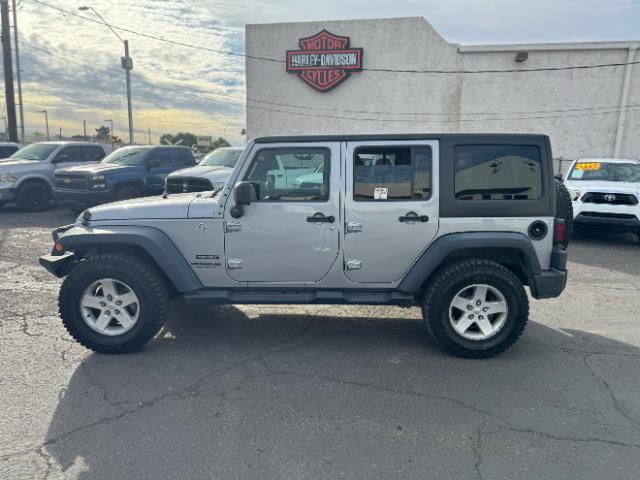 used 2016 Jeep Wrangler Unlimited car, priced at $21,995