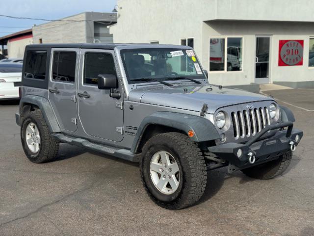 used 2016 Jeep Wrangler Unlimited car, priced at $21,995