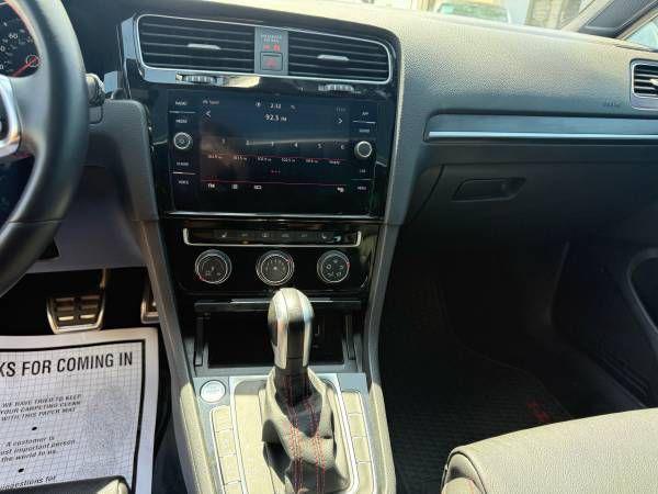 used 2020 Volkswagen Golf GTI car, priced at $20,995