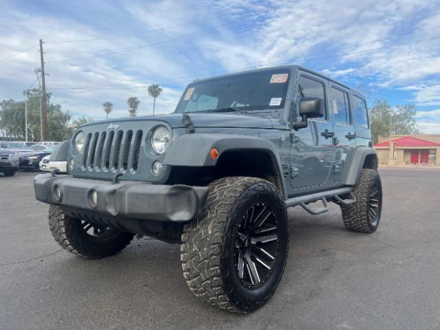 used 2015 Jeep Wrangler Unlimited car, priced at $22,995