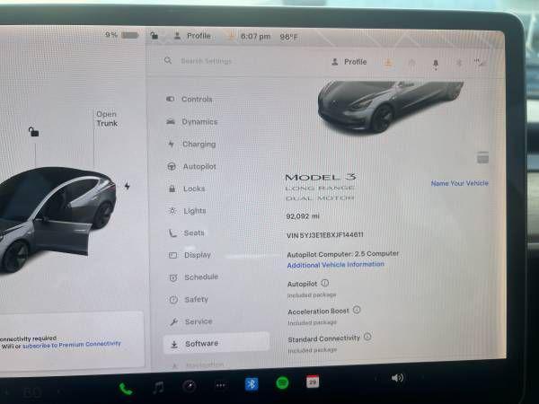 used 2018 Tesla Model 3 car, priced at $20,995