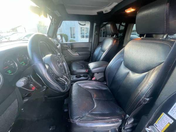 used 2013 Jeep Wrangler Unlimited car, priced at $17,995