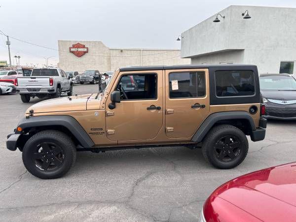 used 2015 Jeep Wrangler Unlimited car, priced at $13,995