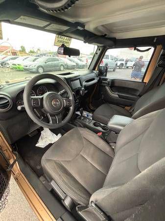 used 2015 Jeep Wrangler Unlimited car, priced at $13,995