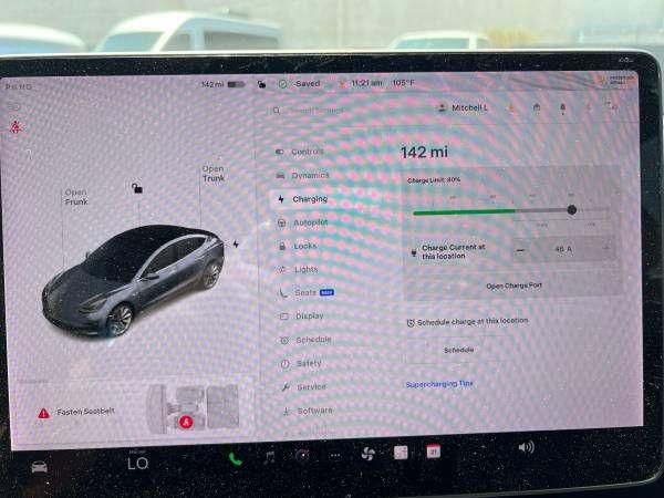 used 2019 Tesla Model 3 car, priced at $23,995