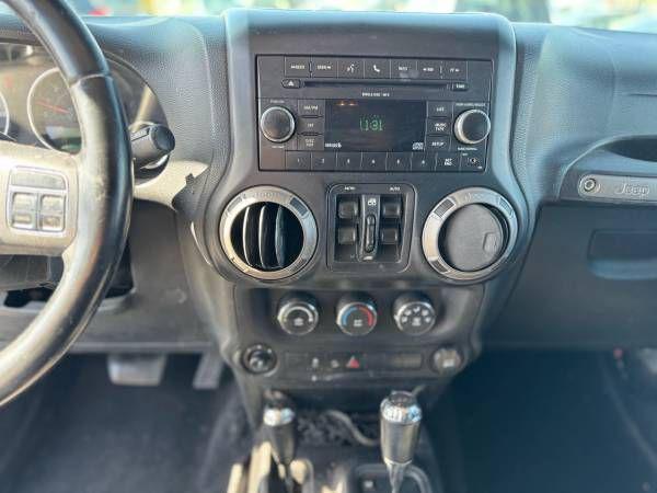 used 2011 Jeep Wrangler Unlimited car, priced at $13,995