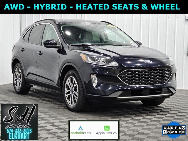 used 2021 Ford Escape car, priced at $18,459