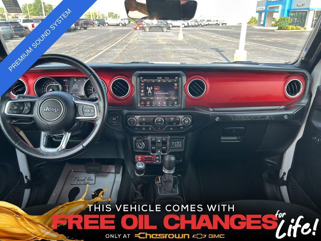 used 2022 Jeep Wrangler Unlimited car, priced at $39,155