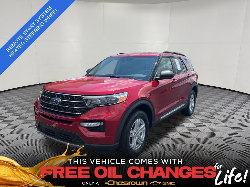used 2022 Ford Explorer car, priced at $30,251