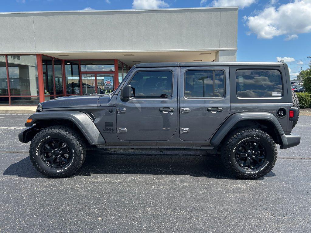used 2021 Jeep Wrangler car, priced at $23,840
