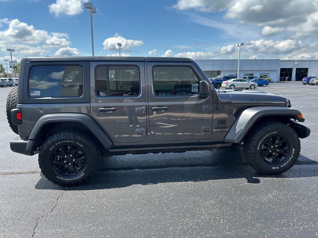 used 2021 Jeep Wrangler car, priced at $23,840