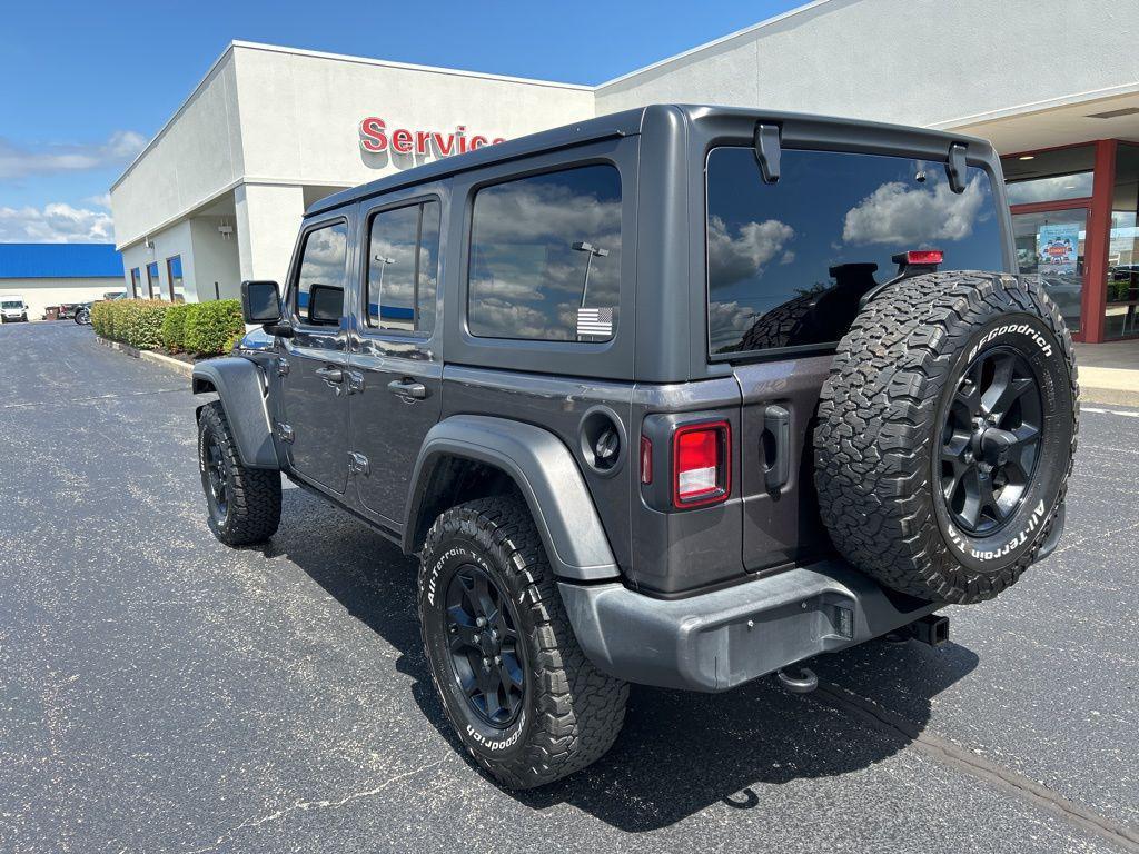 used 2021 Jeep Wrangler car, priced at $23,840