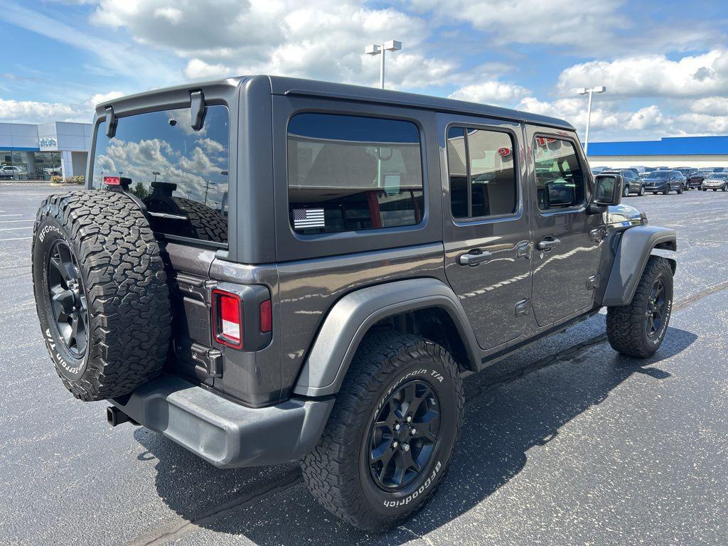 used 2021 Jeep Wrangler car, priced at $23,840