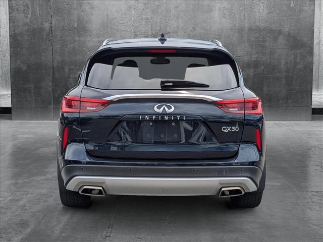 used 2021 INFINITI QX50 car, priced at $27,991