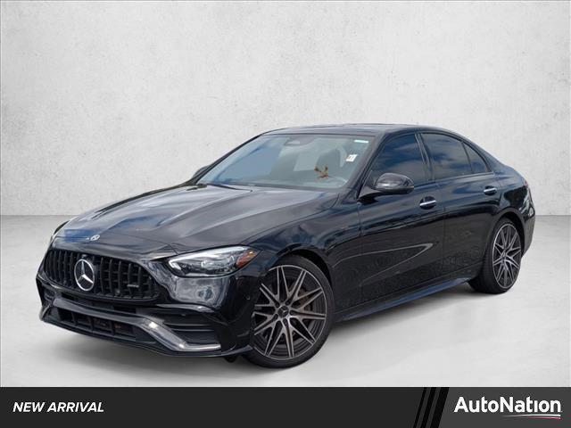 used 2023 Mercedes-Benz AMG C 43 car, priced at $44,895