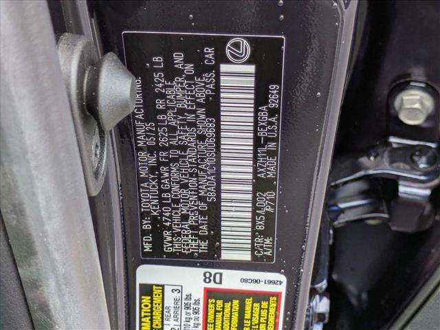 new 2025 Lexus ES 300h car, priced at $48,077