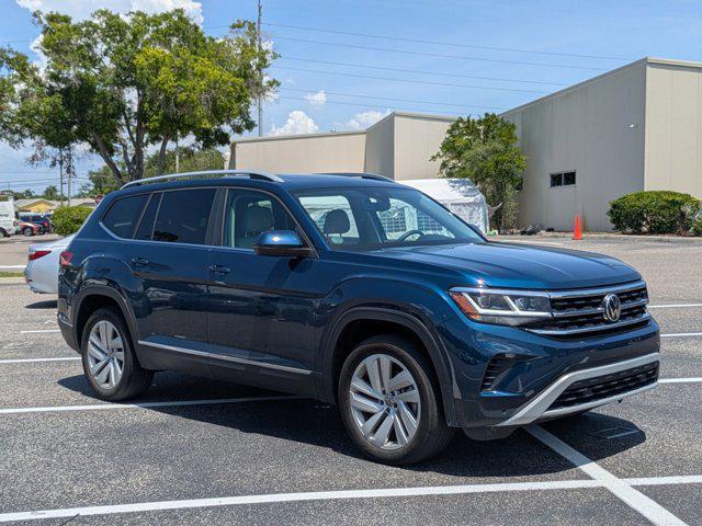 used 2021 Volkswagen Atlas car, priced at $27,792