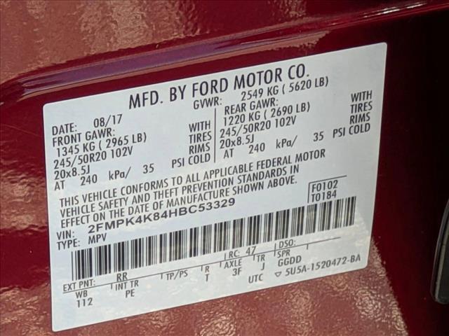 used 2017 Ford Edge car, priced at $14,492