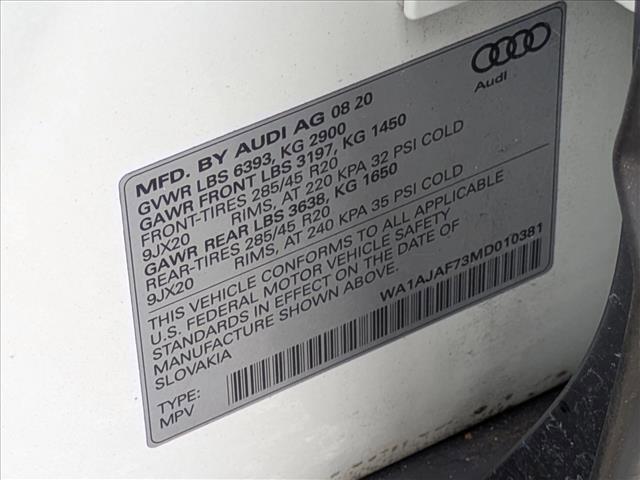 used 2021 Audi Q7 car, priced at $25,595