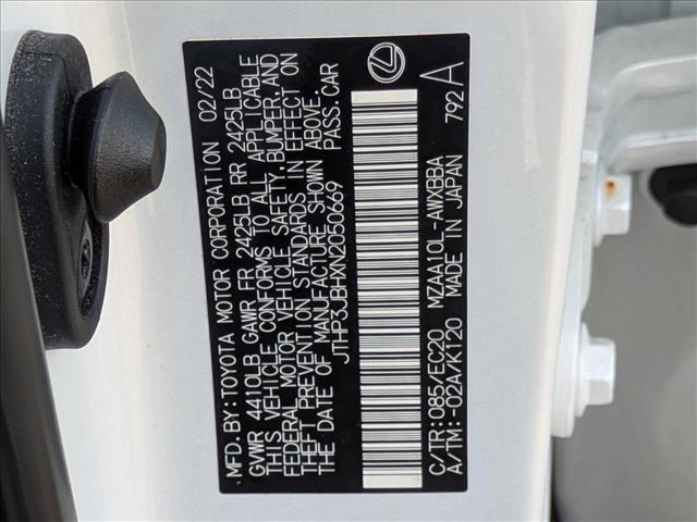 used 2022 Lexus UX 200 car, priced at $27,489