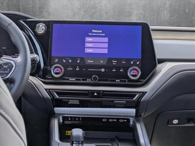 new 2025 Lexus TX 350 car, priced at $68,172