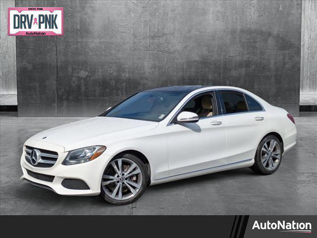 used 2018 Mercedes-Benz C-Class car, priced at $16,394