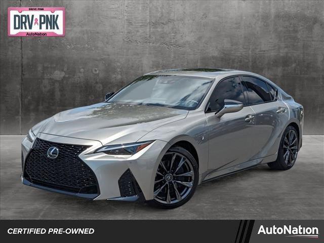 used 2023 Lexus IS 350 car, priced at $44,875